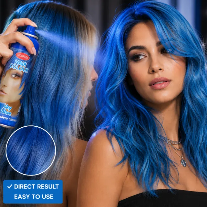Haarspray blauw 125ml