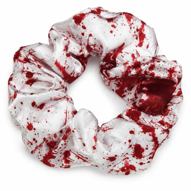 Halloween haarscrunchie bloed