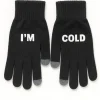 Handschoen Touchscreen S/M Enkele laag I'm Cold