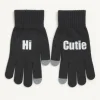Handschoen Touchscreen S/M Enkele laag Hi Cutie