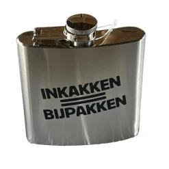 Heupfles Inkakken = Bijpakken