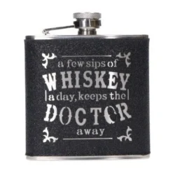 Heupfles Whiskey doctor RVS 175ml