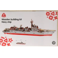 Houten Puzzel Marineschip