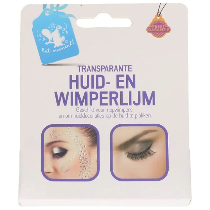 Huid-en wimperlijm