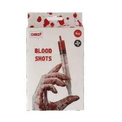 Injectieshotjes Halloween transparant 4 stuks