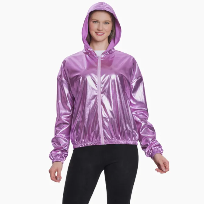 Jasje metallic roze M/L