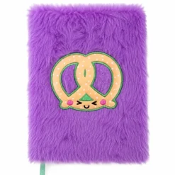 Kawaii Pluizig Notitieboek A5 Pretzel