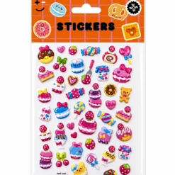 Kawaii Puffy Stickers - klein