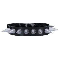 Ketting biker spikes zwart