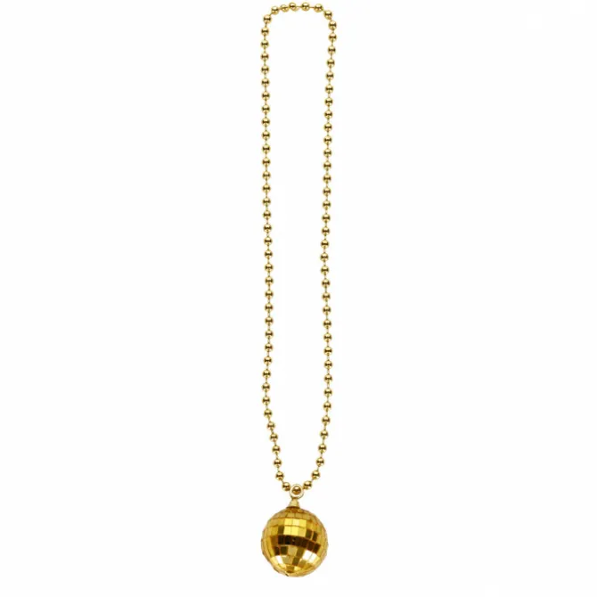 Ketting discobal goud