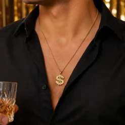 Ketting dollar goud