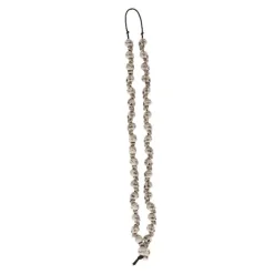 Ketting Halloween schedel wit
