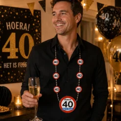 Ketting Hoera 40