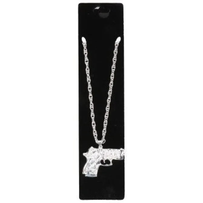 Ketting pistool zilver