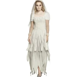 Kostuum Ghost bride wit dames maat 36/38