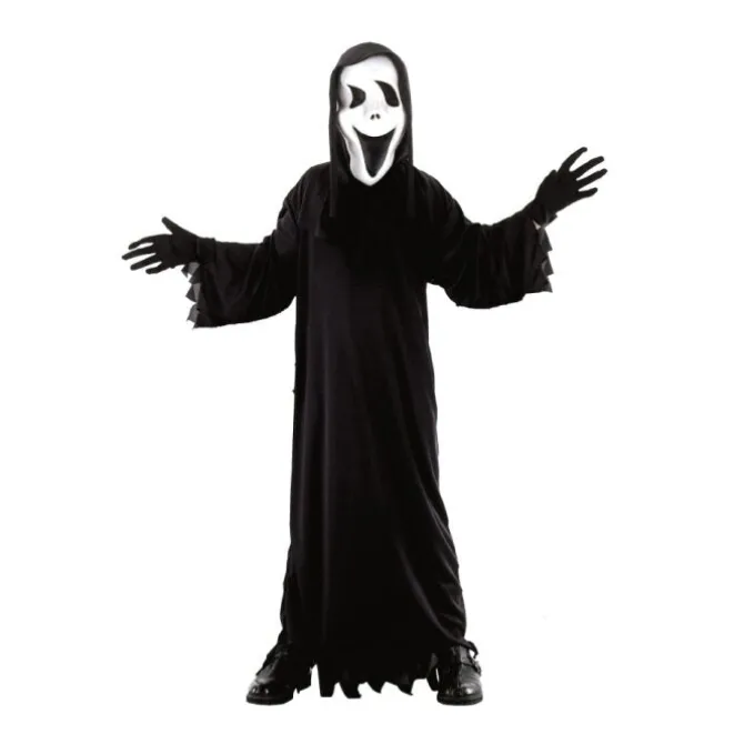 Kostuum Halloween reaper kind 120-130cm