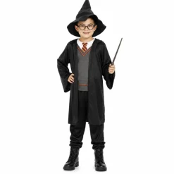 Kostuum Halloween tovenaar jongen maat L