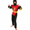 Kostuum Ninja master meerkleurig jongen 7-9 jaar