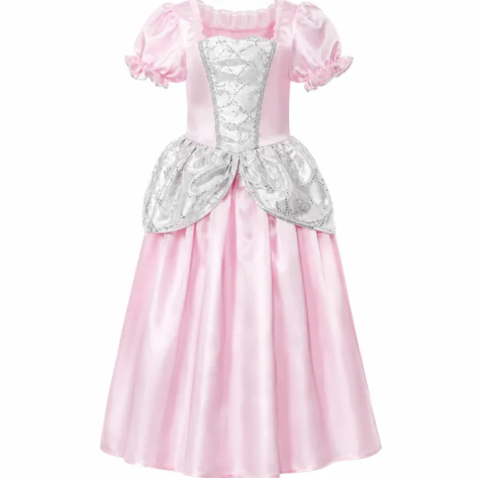 Kostuum prinses Rosabel roze/wit meisje 7-9 jaar