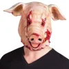 Latex hoofdmasker Bloederig varken