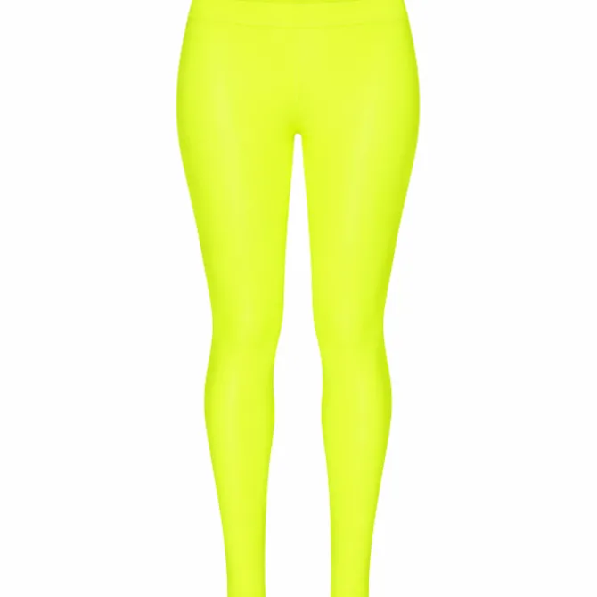 Legging neon geel - one size