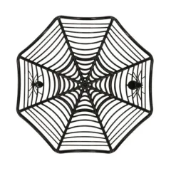 Mandje spinnenweb zwart