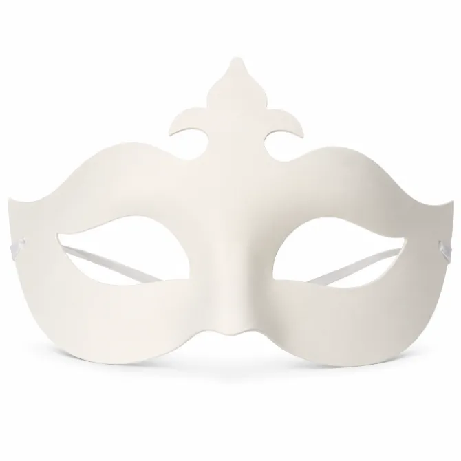 Masker lelie wit half gelaat