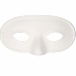 Masker rond wit half gelaat