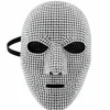 Masker Zilver diamant