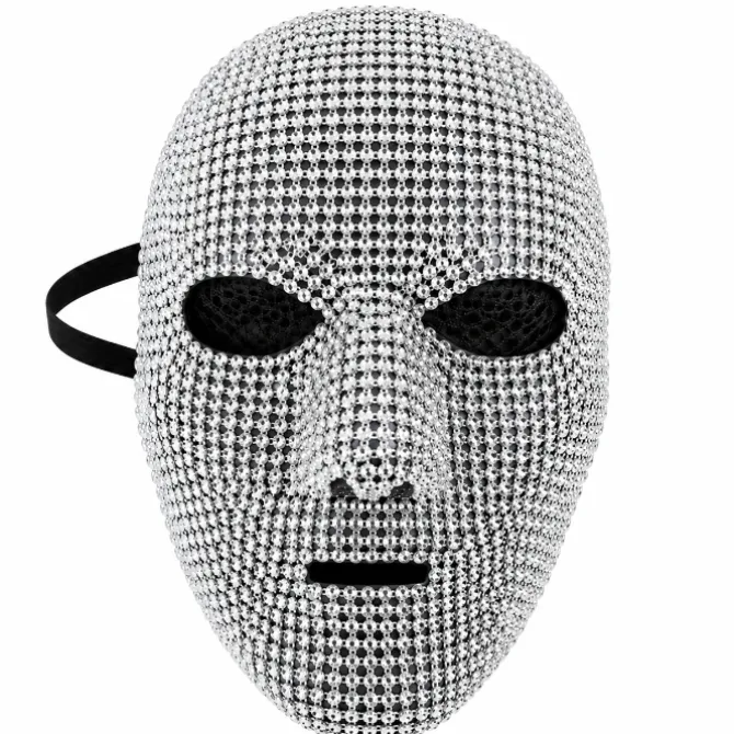 Masker Zilver diamant