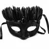 Masker zwart met tule
