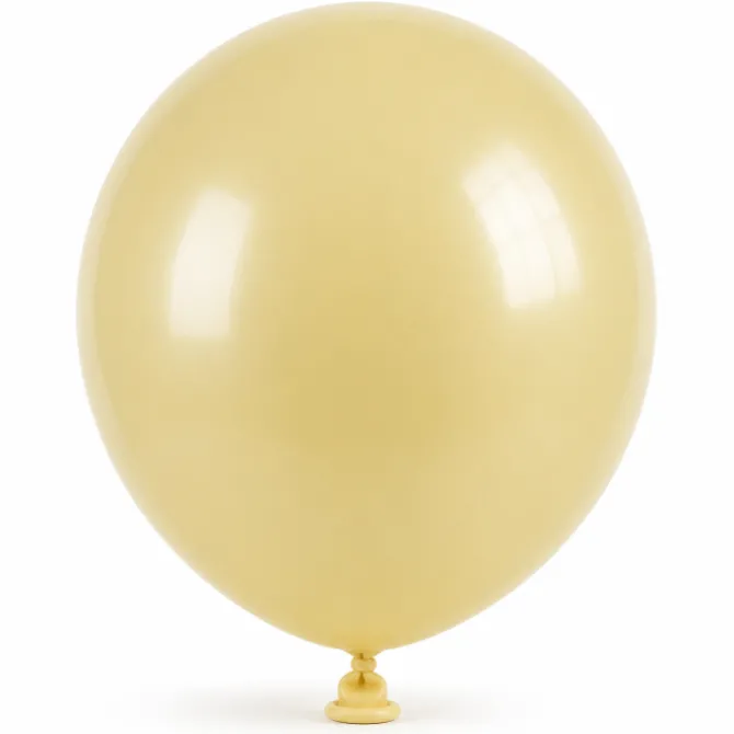 Mega Ballon Pastel - Geel - 60cm - 1 stuk