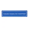 Metalen bord Ongezelligen