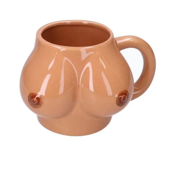 Mok borsten Beige