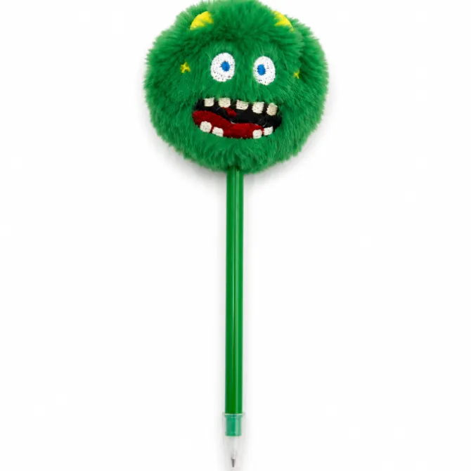 Monster Pen met Gezicht Groen