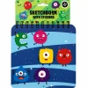 Monster Schetsboek met Stickers