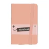 Notitieboek glitter roze A6