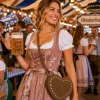 Oktoberfest schoudertas in hartvorm