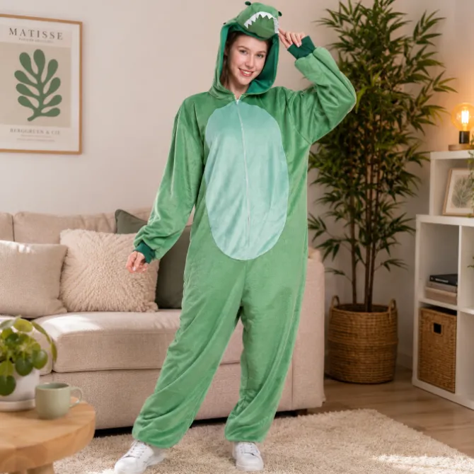 Onesie krokodil one size