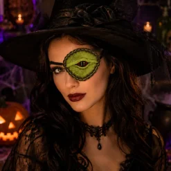 Ooglapje met oog groen