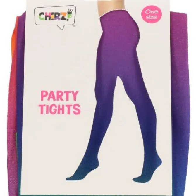 Panty regenboog one size