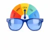 Partybril stemmingsmeter meerkleurig