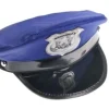 Pet politie met embleem blauw