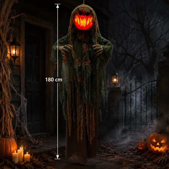 Pompoen man hangend - 180 cm