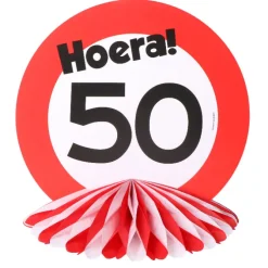 PomPom decoratie 50 jaar NL