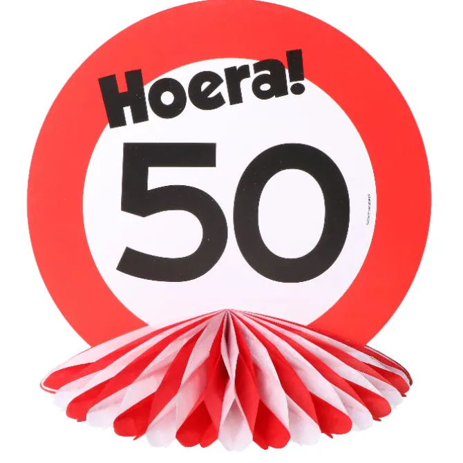 PomPom decoratie 50 jaar NL