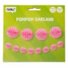 Pompom Slinger Roze 2,5 meter