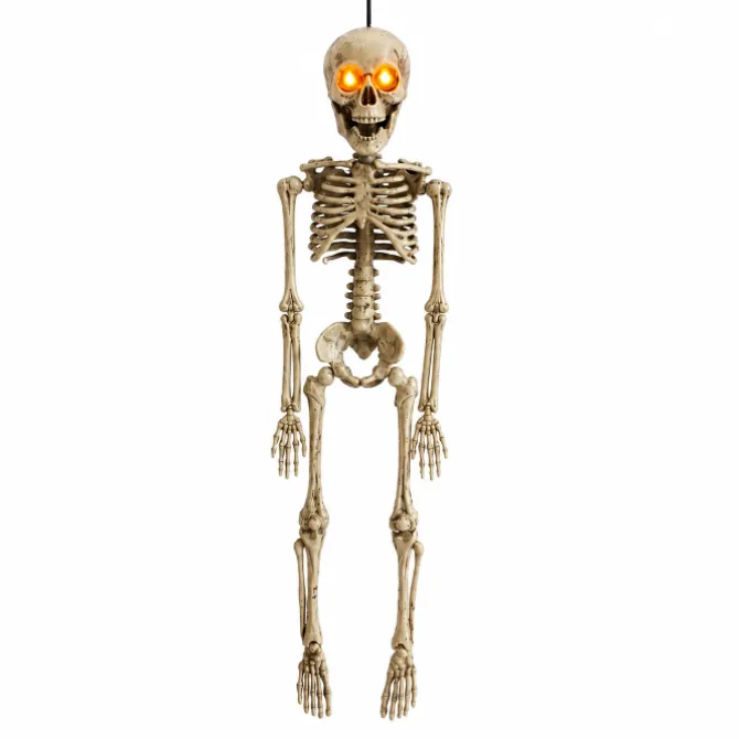 Pop skelet met verlichting - 48 cm