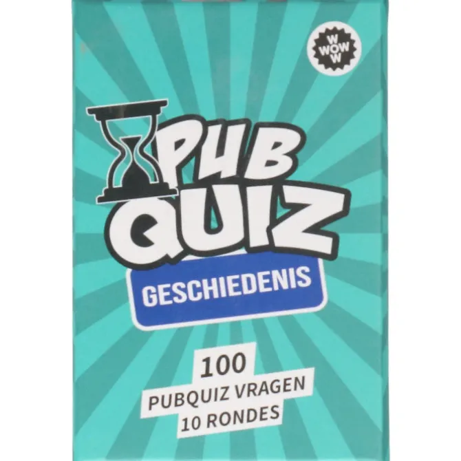 Pub Quiz Geschiedenis