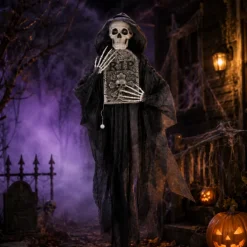 Reaper hangend met grafsteen - 160 cm